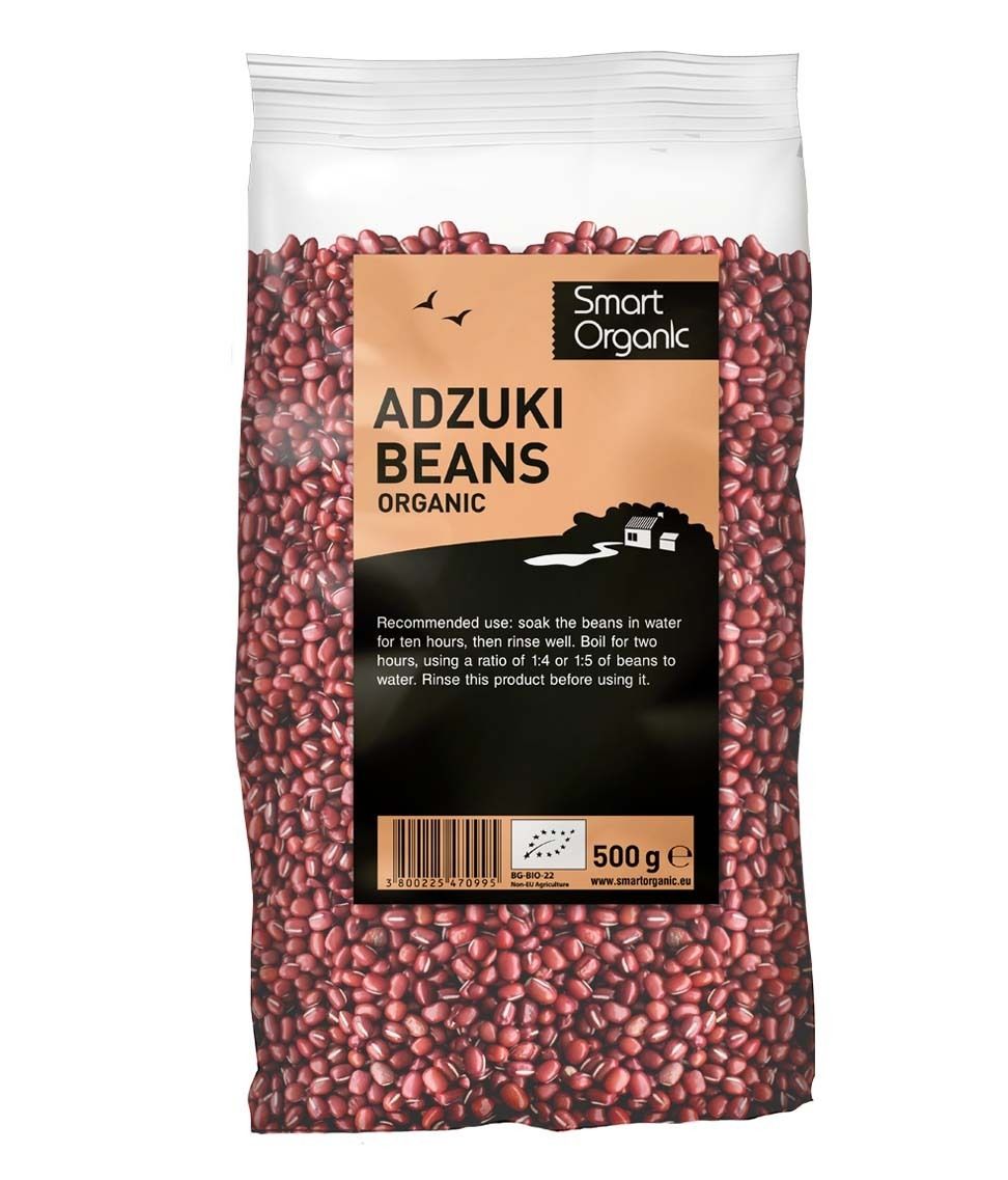 Fasole Azuki eco 500g Smart Organic - Verlin