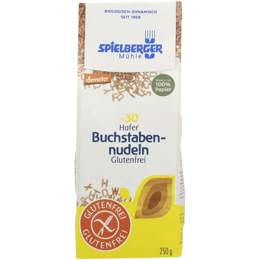 Fidea supa litere fara gluten Demeter bio 250g - Verlin