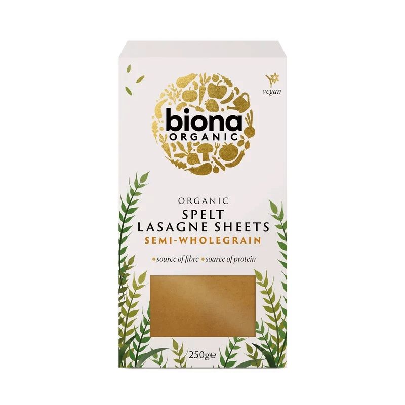 Foi lasagna din spelta bio 250g Biona - Verlin