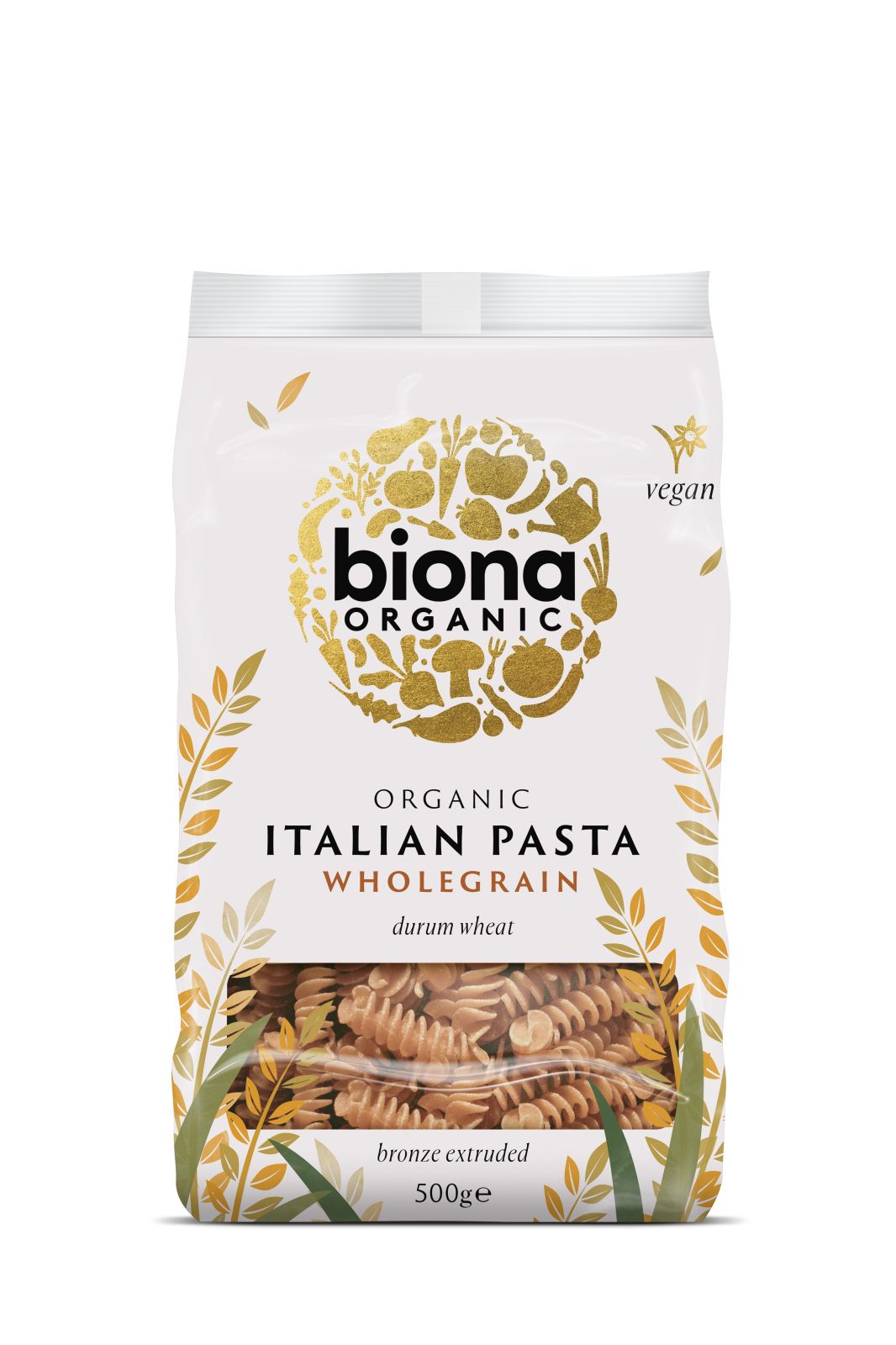 Fusilli din grau integral eco 500g Biona - Verlin