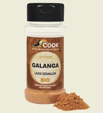 Galangal pudra bio 25g Cook - Verlin