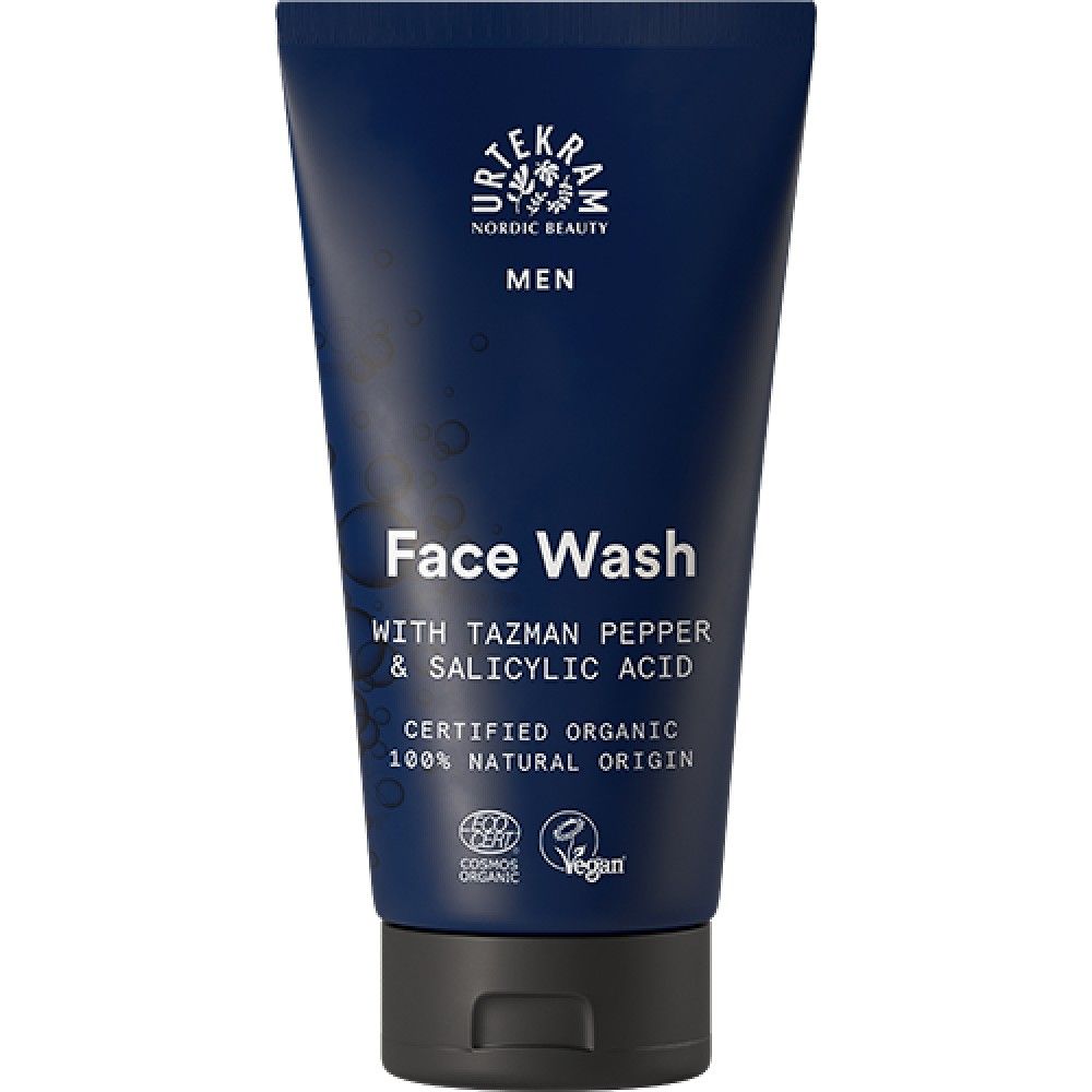 Gel curatarea fetei barbati 150ml Urtekram - Verlin
