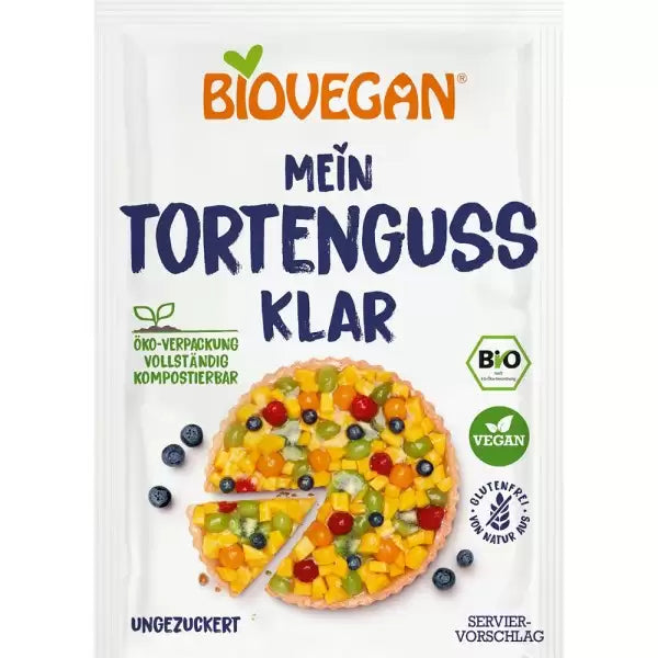 Gelatina vegana incolora fara gluten 2x6g Biovegan - Verlin