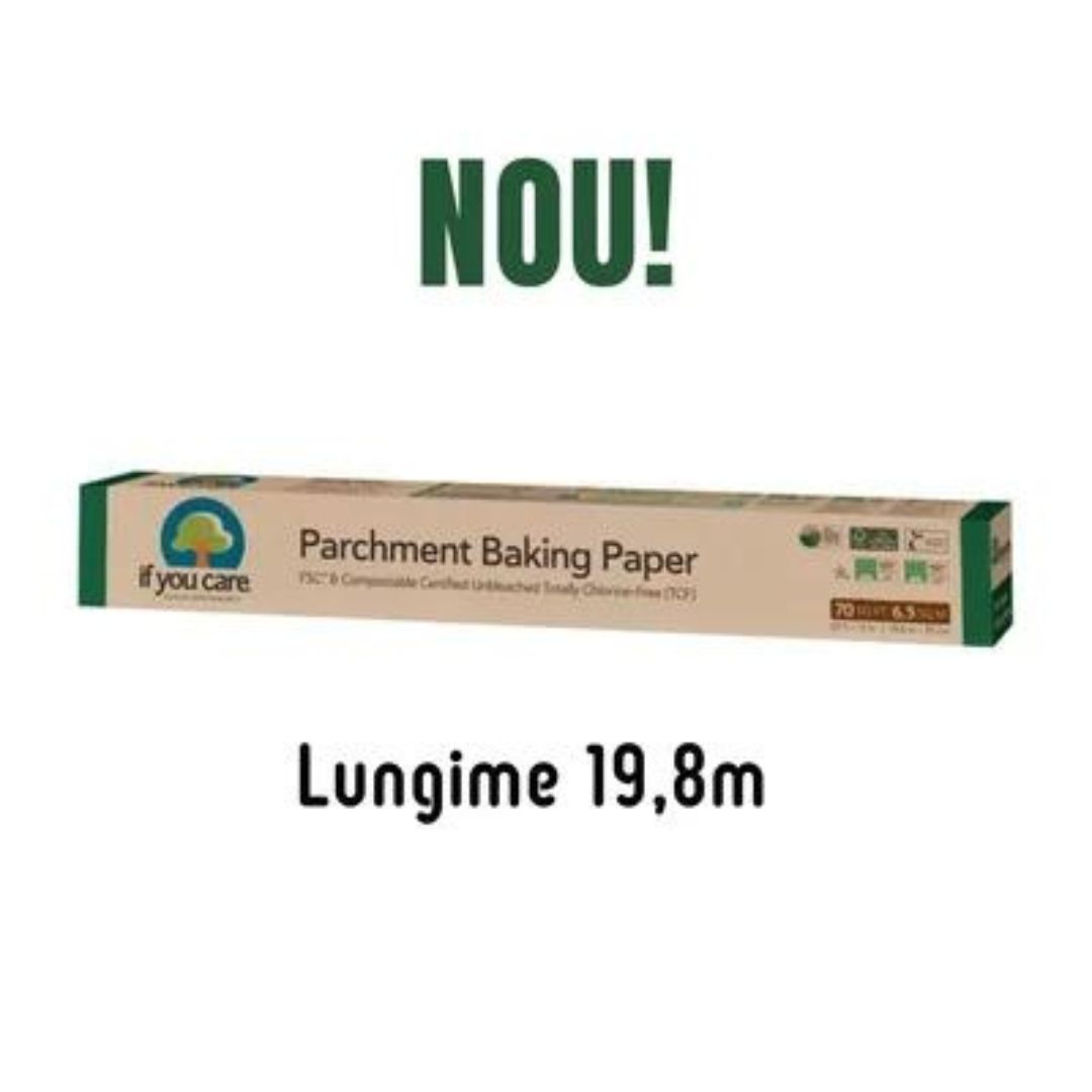 Hartie copt nealbita fara clor compostabila rola 19 - Verlin