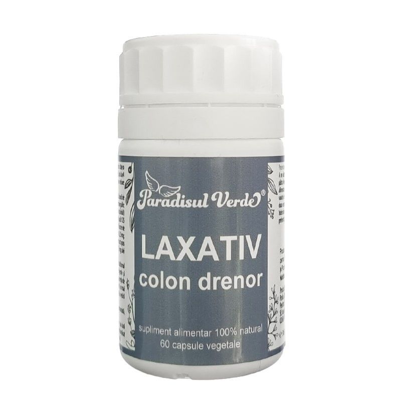 Laxativ Colon Drenor 60cps Paradisul Verde - Verlin