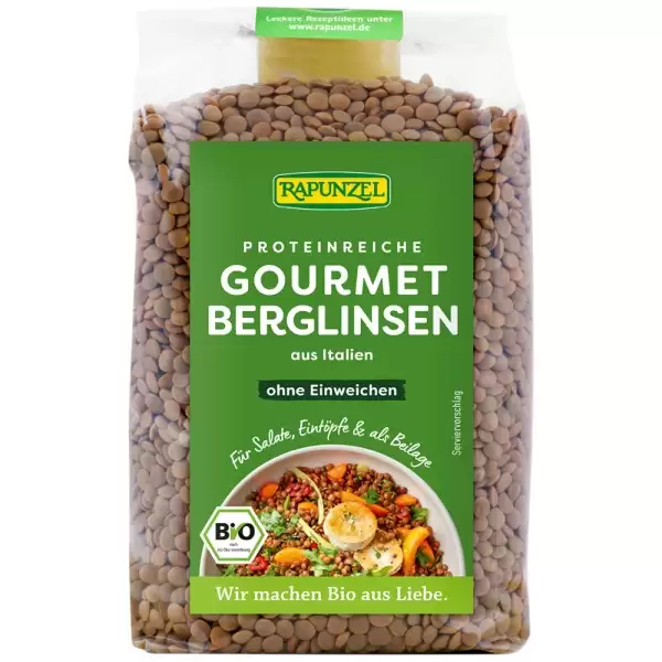 Linte gourmet bio maro 500g Rapunzel - Verlin