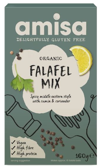 Mix falafel fara gluten eco 160g AMISA - Verlin