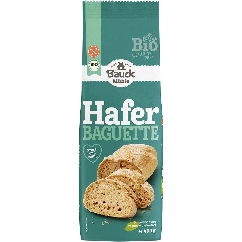 Mix bagheta din ovaz fara gluten bio 400g - Verlin