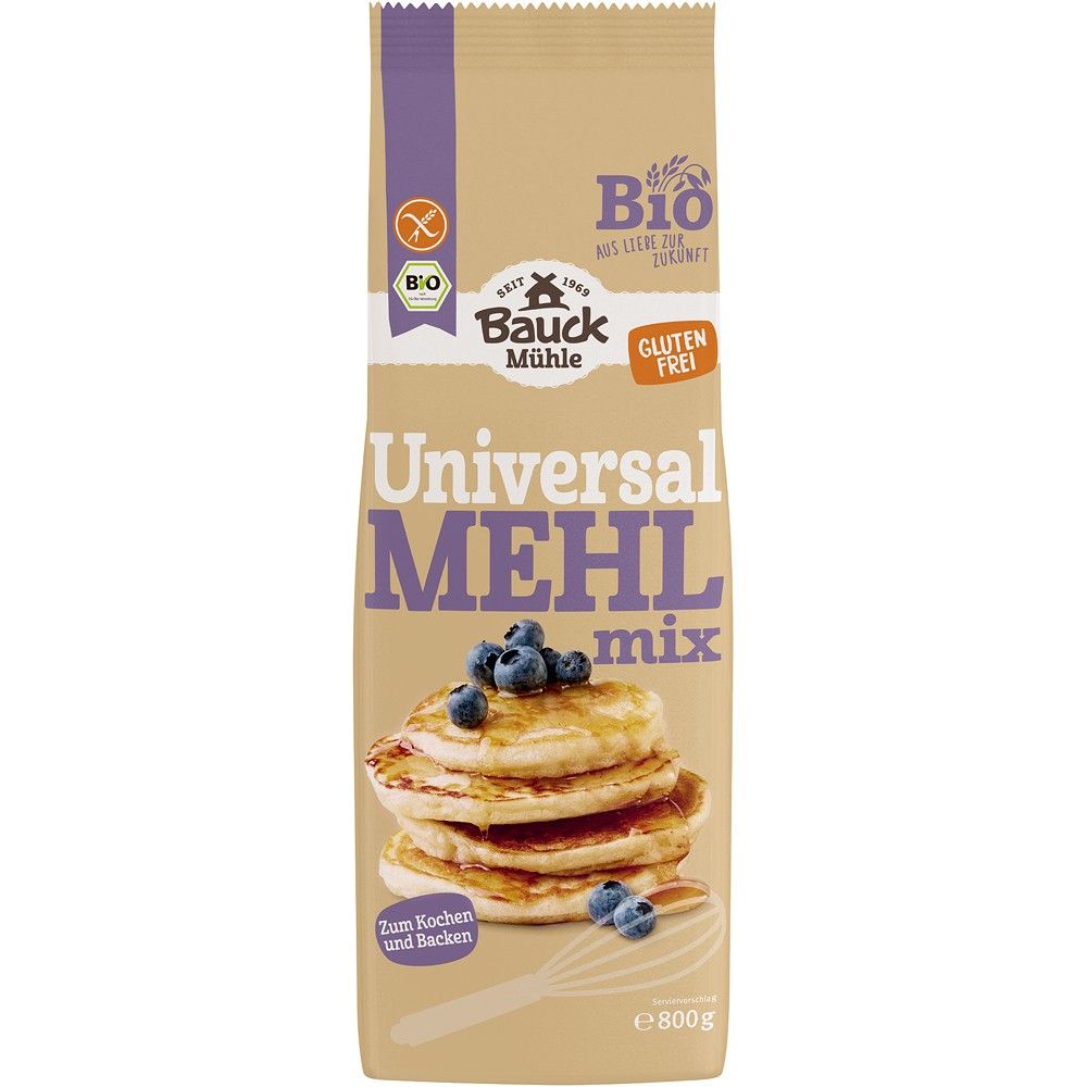 Mix faina universala fara gluten bio 800g BauckHof - Verlin