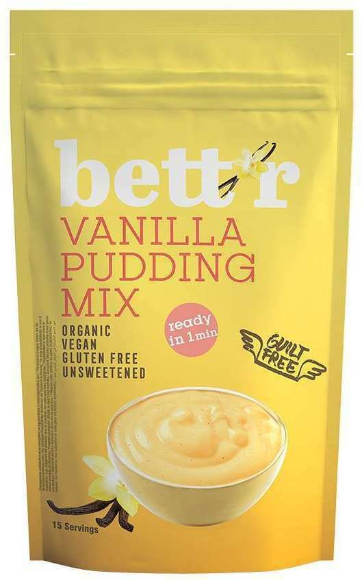 Mix budinca vanilie bio 150g Bettr - Verlin