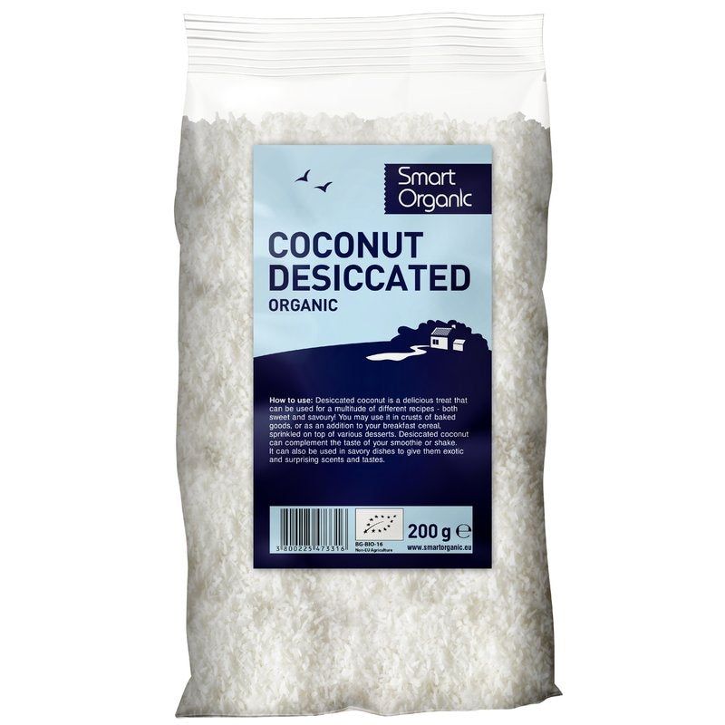 Nuca cocos razuita eco 200g Smart Organic - Verlin