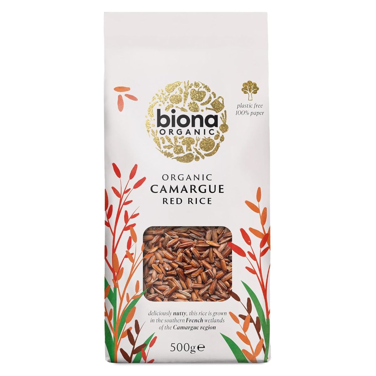 Orez Camargue rosu bio 500g Biona - Verlin