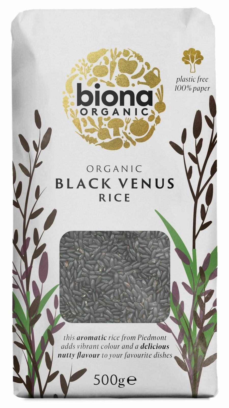 Orez negru bio 500g Biona - Verlin