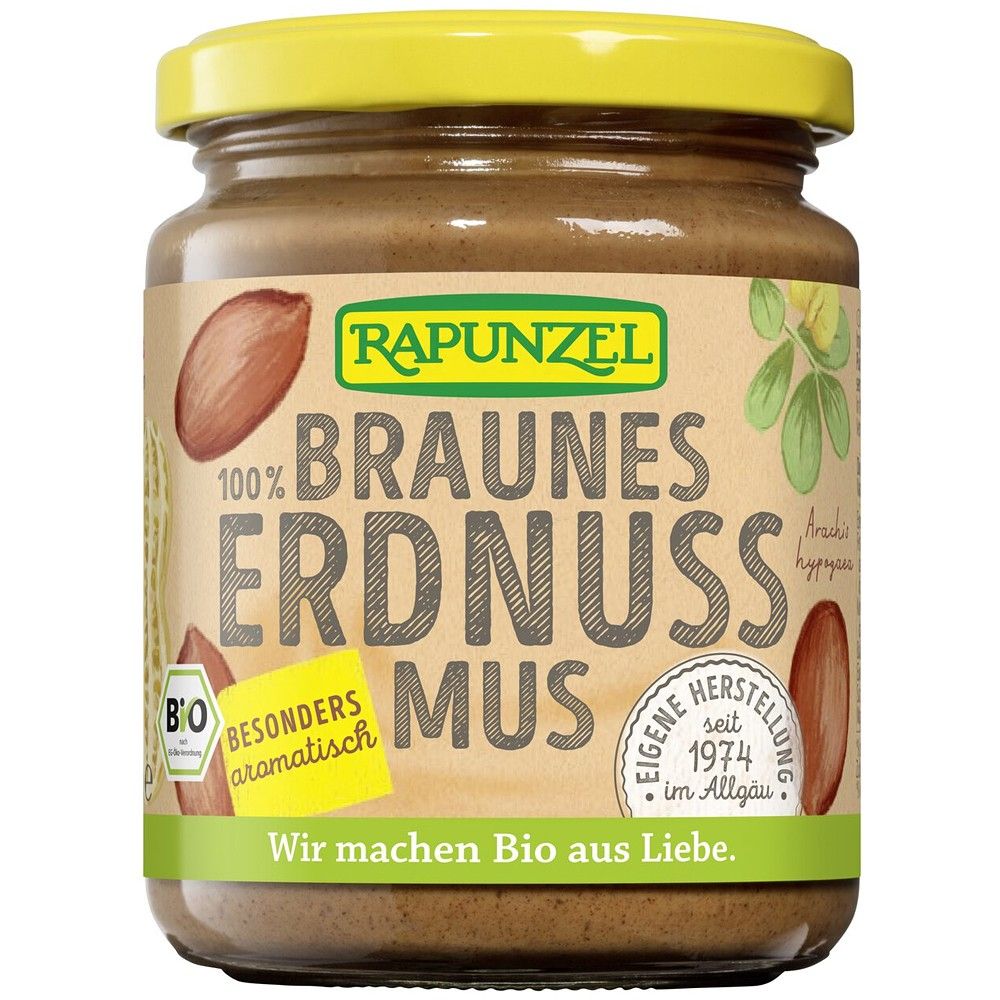 Pasta de arahide maro, bio, 250g, Rapunzel