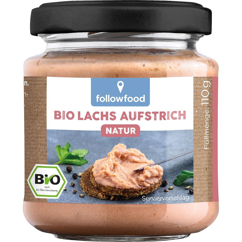 Pasta somon natur 110g Followfish - Verlin