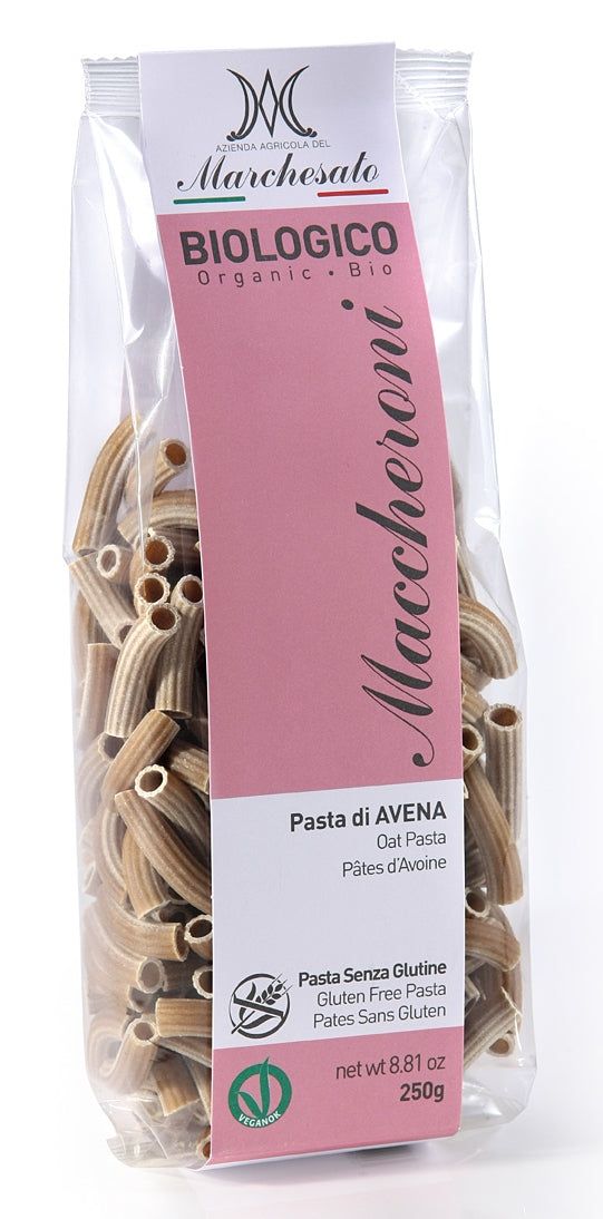 Paste maccheroni din ovaz fara gluten eco 250g - Verlin