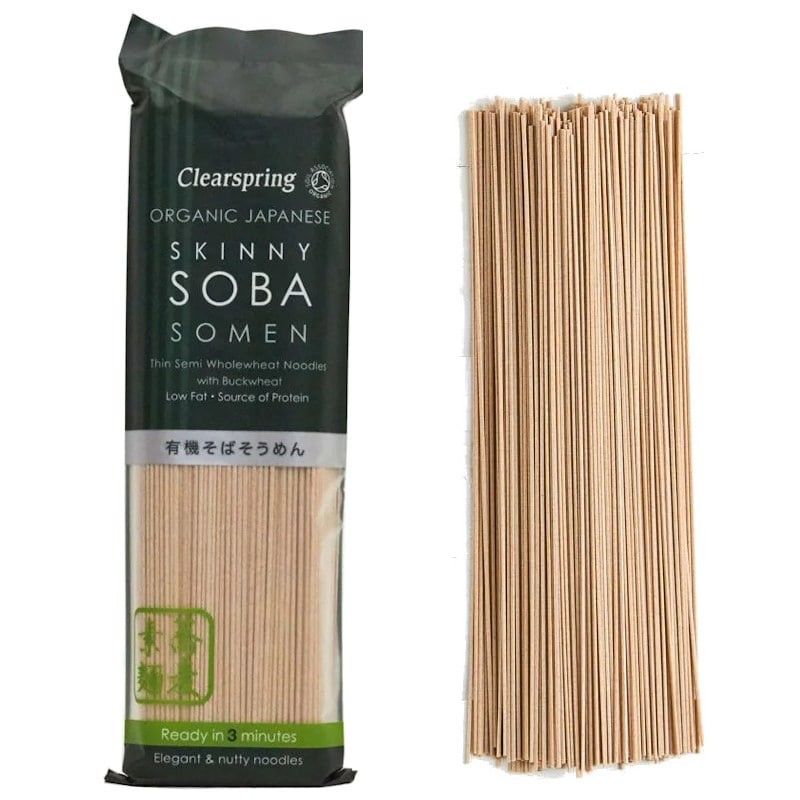 Paste Soba Skinny Somen Bio 200g Clearspring - Verlin