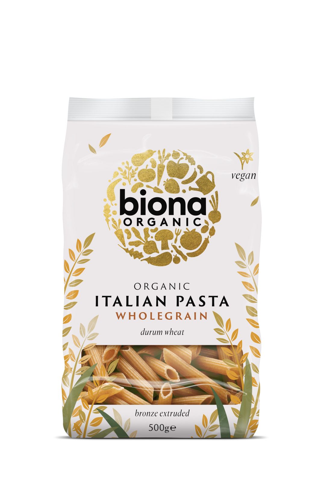 Penne din grau integral eco 500g Biona - Verlin