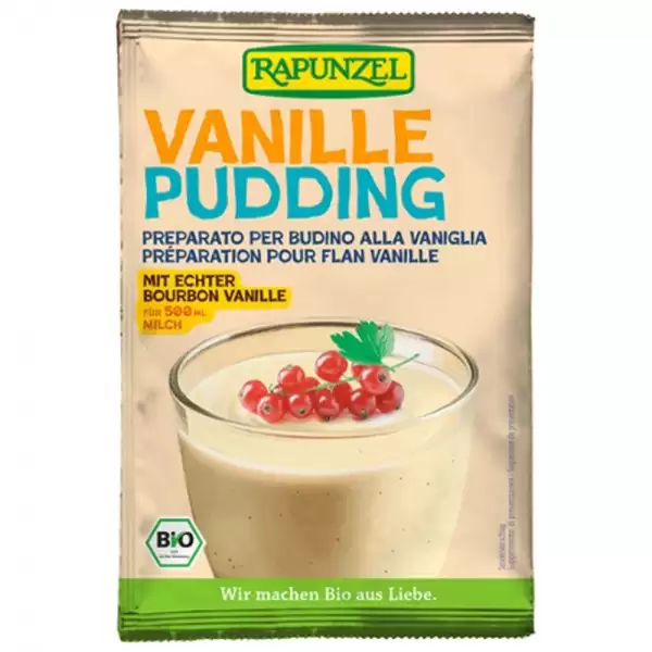 Pudra budinca vanilie bio 40g Rapunzel - Verlin