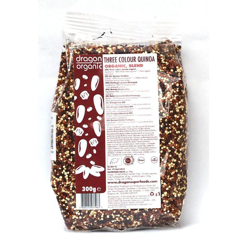 Quinoa tricolora eco 300g Smart Organic - Verlin