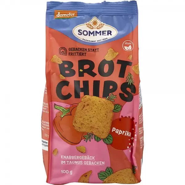 Rondele vegane paine ardei si chili 100g Sommer - Verlin