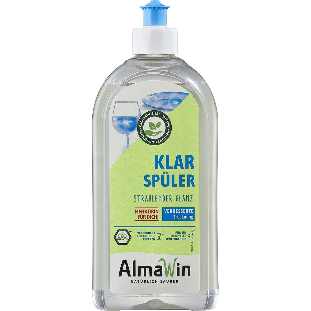 Solutie clatire pentru masina de spalat vase AlmaWin, 500ml