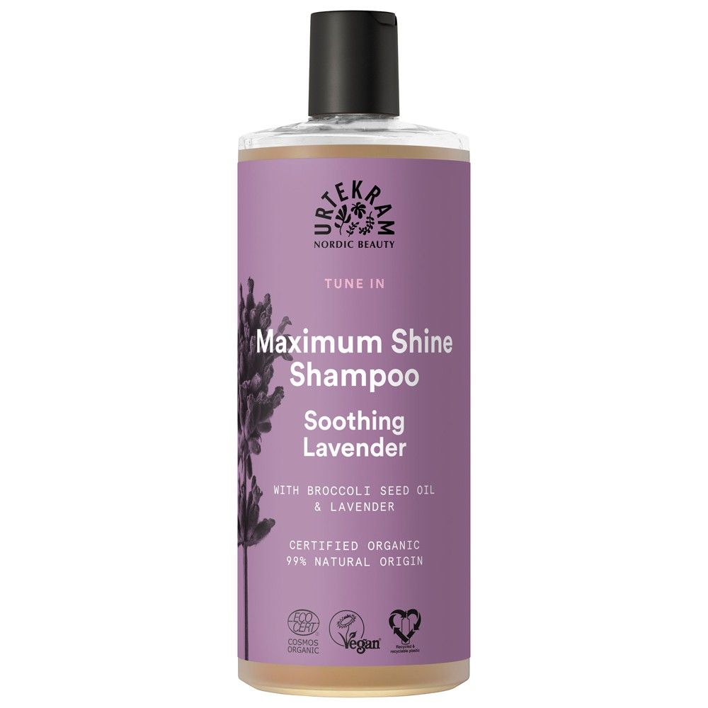 Sampon lavanda stralucirea parului normal 500ml Urtekram - Verlin