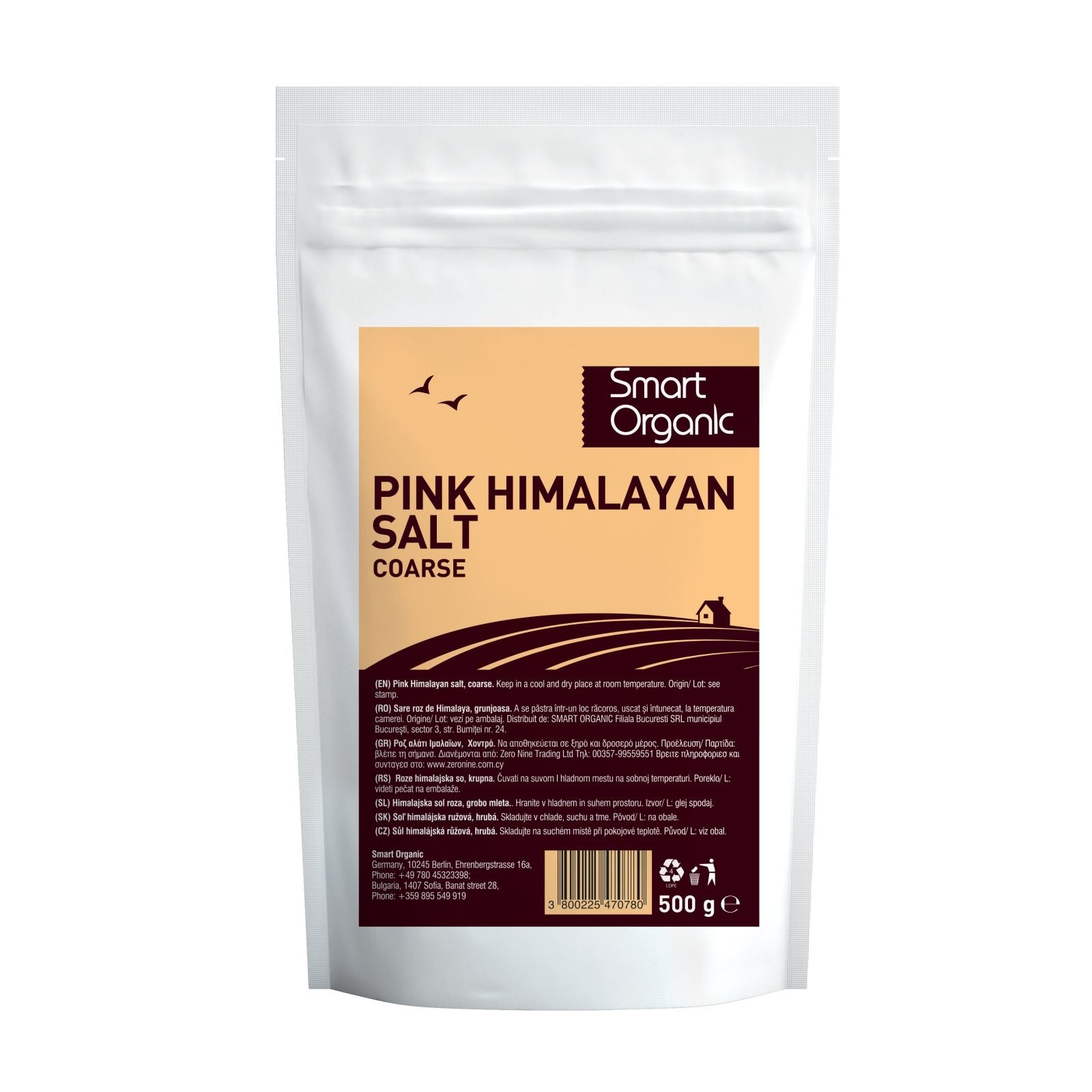 Sare roz Himalaya grunjoasa 500g DS - Verlin