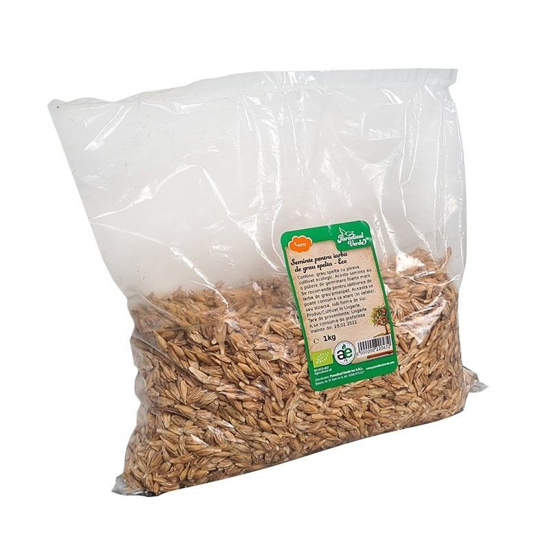 Seminte Iarba Grau Spelta Bio 1kg Paradisul Verde - Verlin