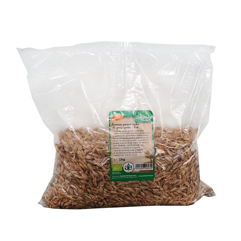 Seminte Iarba Grau Spelta Bio 1kg Paradisul Verde - Verlin