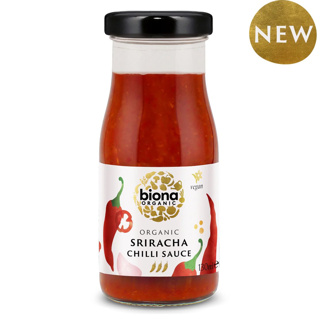 Sos chilli Sriracha bio 130ml Biona - Verlin