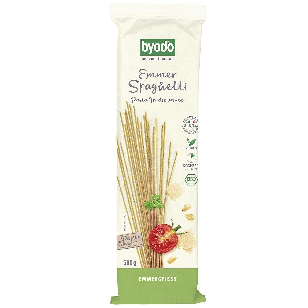 Spaghetti din emmer 500g Byodo - Verlin