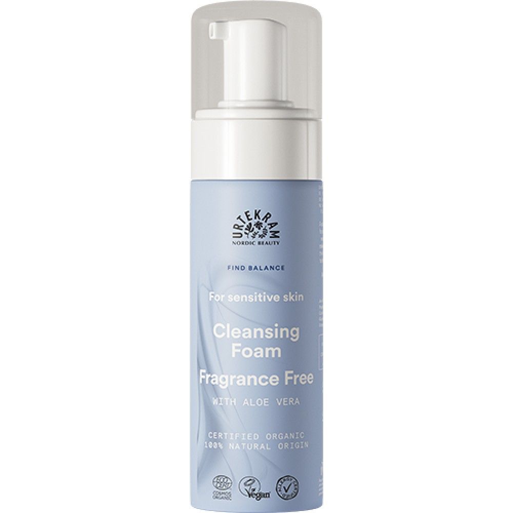Spuma curatare fara parfum piele sensibila 150ml Urtekram - Verlin