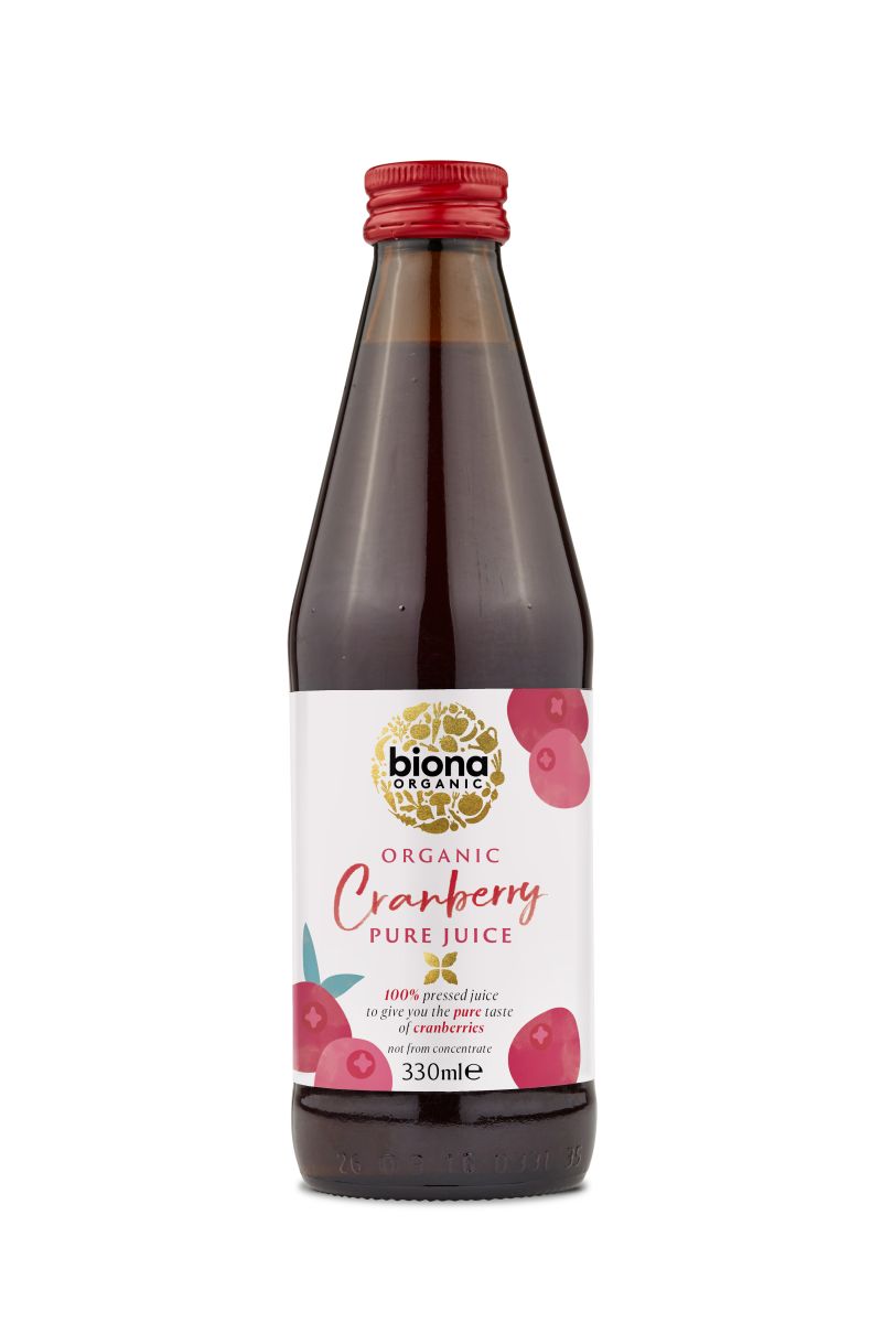 Suc merisoare pur eco 330ml Biona - Verlin