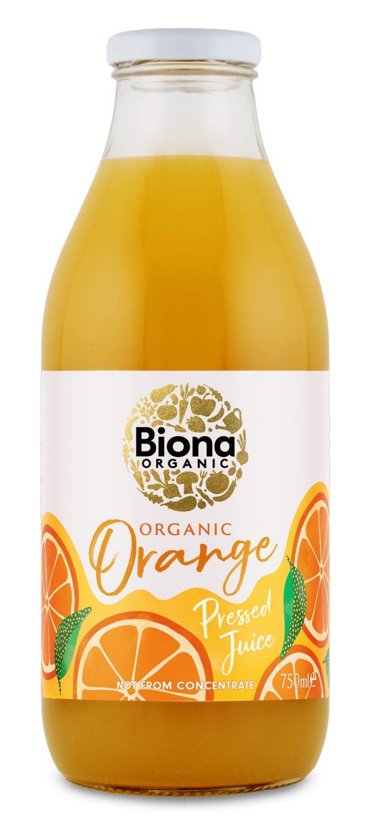 Suc portocale bio 750ml Biona - Verlin