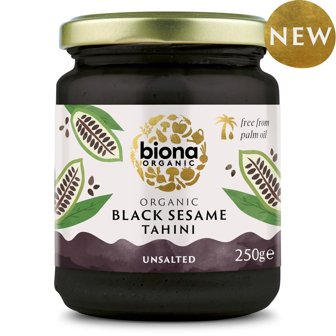 Tahini din susan negru bio 250g Biona - Verlin