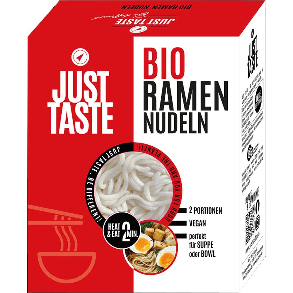 Taitei Ramen bio 300g Just Taste - Verlin