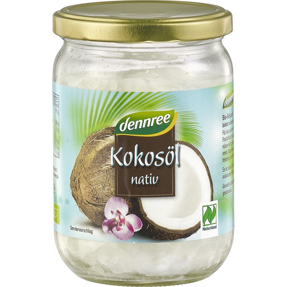 Ulei virgin cocos bio 450ml Dennree - Verlin