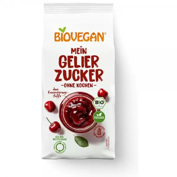 Zahar gelifiant fara fierbere 115g Biovegan - Verlin