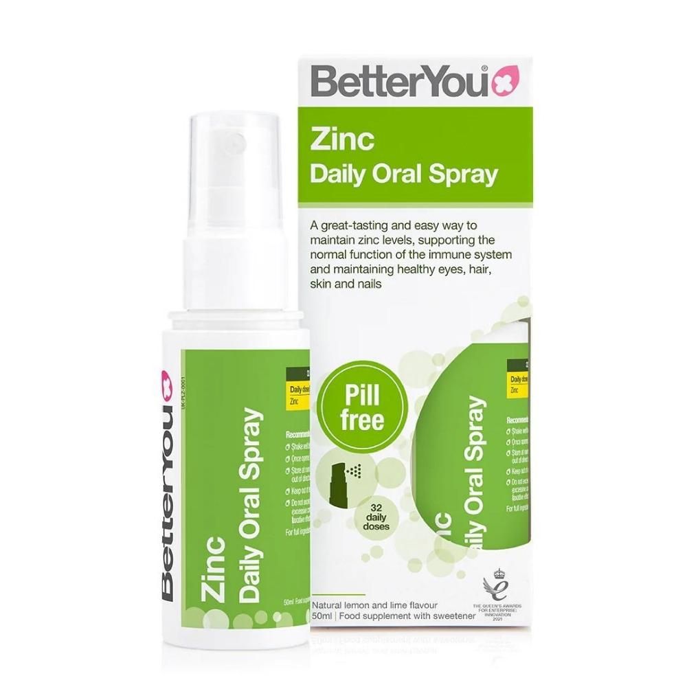 Zinc Oral Spray 50 ml BetterYou - Verlin