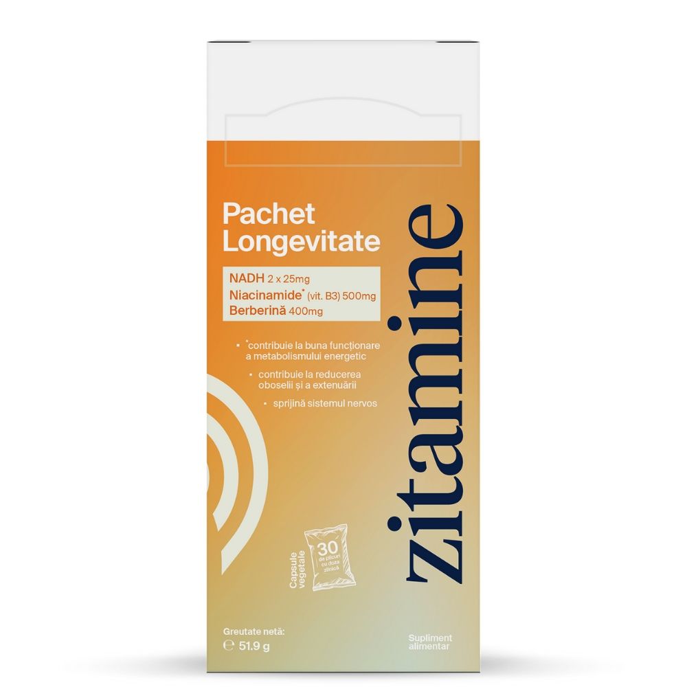 Pachet Longevitate, 51,9g, Zitamine
