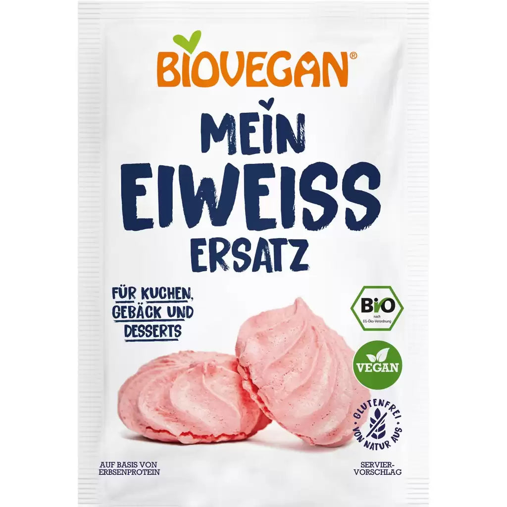 Alternativa la albus de ou, nativ fara gluten 2x10g bio , 20g, Biovegan