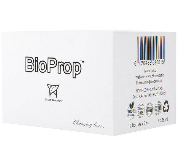  Bio Prop™ by Bio Dentist™ - supliment natural pentru preventie parodontoza si igiena orala 12 doze x 3ml