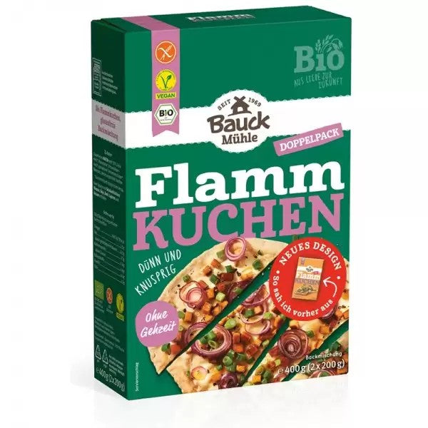 Mix de faina pentru tarta de ovaz Flambee fara gluten 400g BauckHof