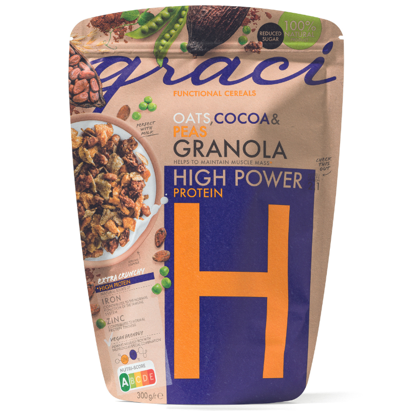 Granola high power protein, 300g, graci laboratories 1