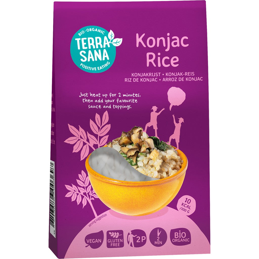 Orez din Konjac, fara gluten bio , 330g,Terrasana