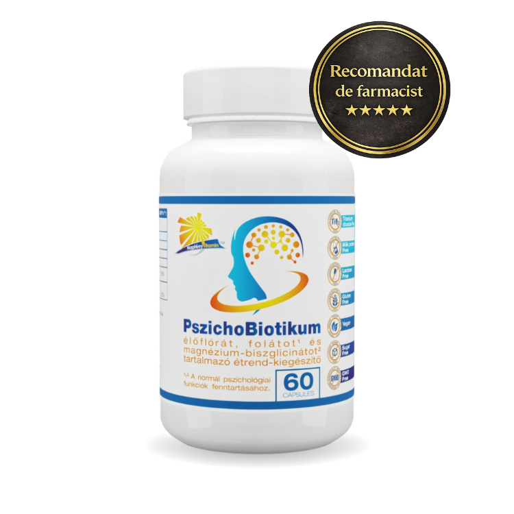 PszichoBiotikum, 60 capsula, Napfenyvitamin
