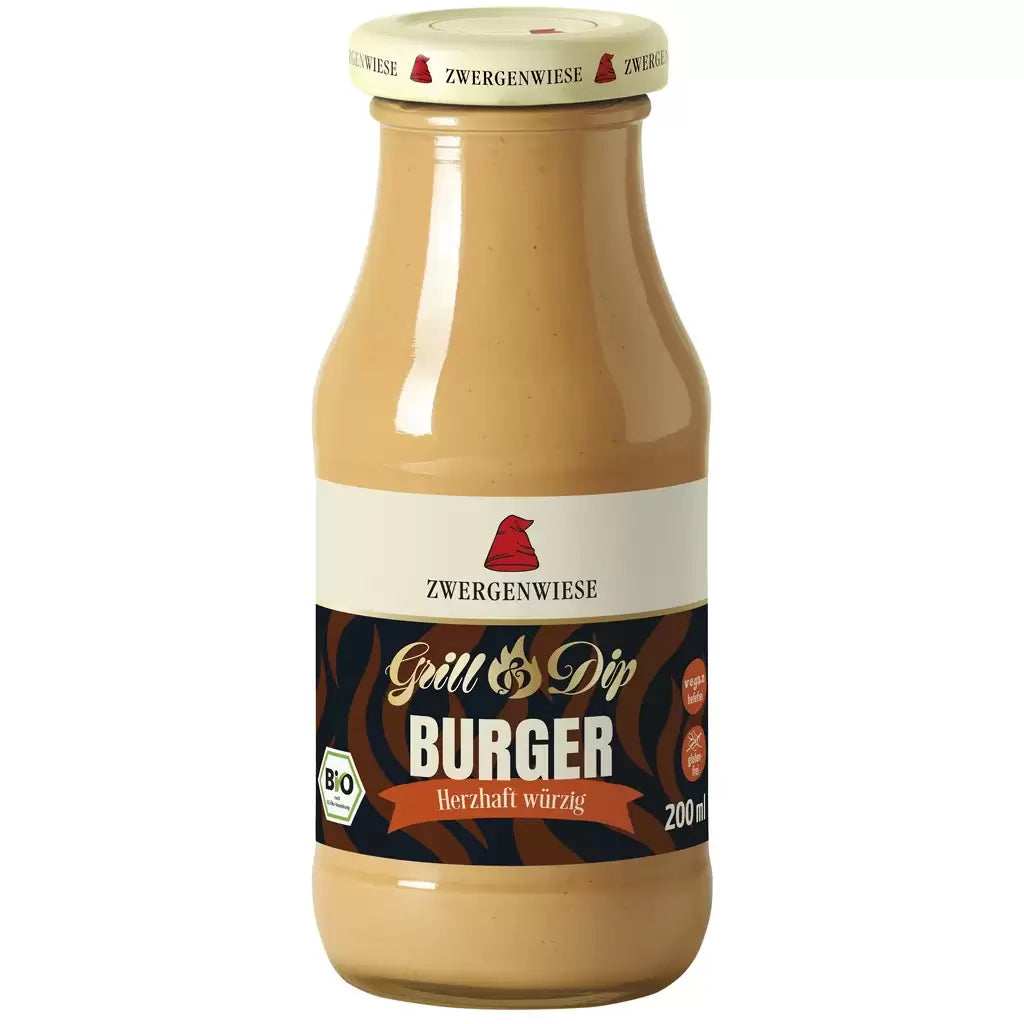 Sos pentru burgeri, fara gluten bio , 200ml, Zwergenwiese