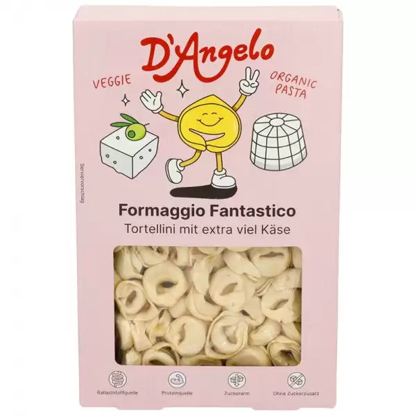 Tortellini cu umplutura de branza 250g DAngelo