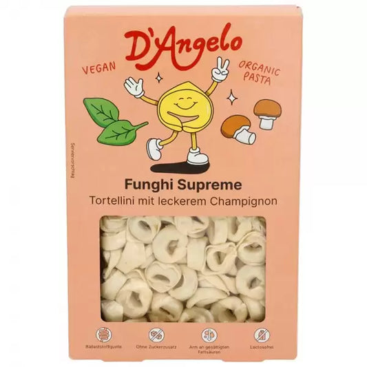 Tortellini cu umplutura de ciuperci 250g DAngelo